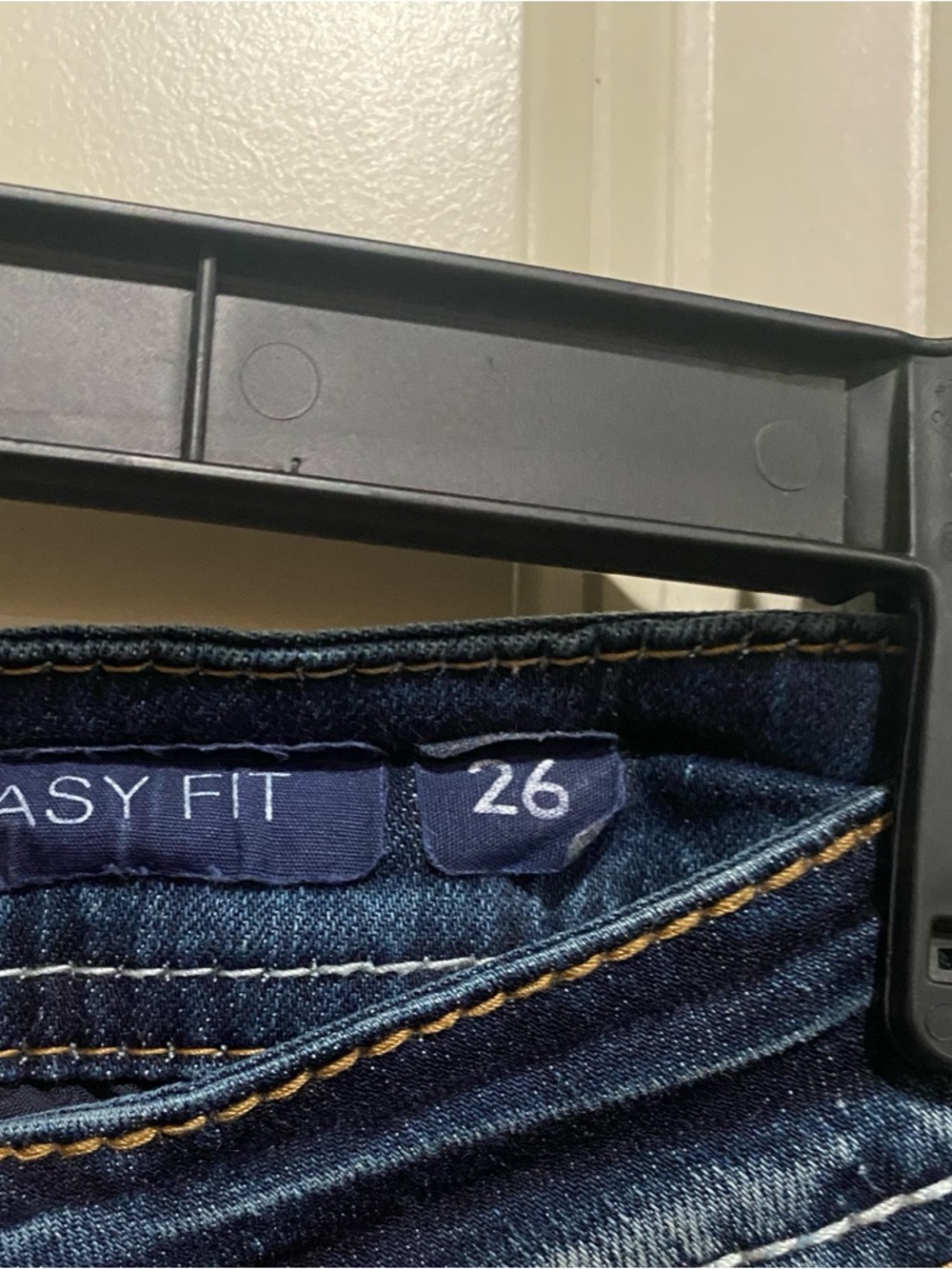 Grace Blue Skinny Jeans with Multicolor Floral Embroidery - Picture 3 of 7